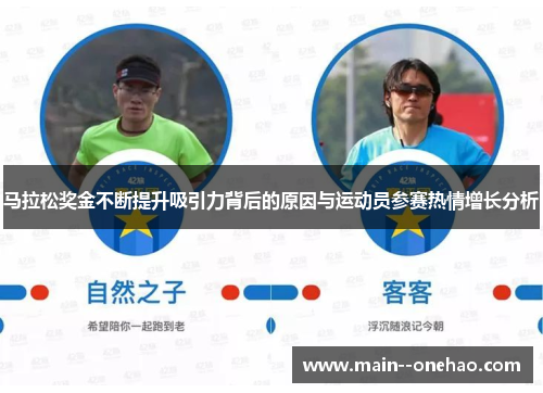 马拉松奖金不断提升吸引力背后的原因与运动员参赛热情增长分析